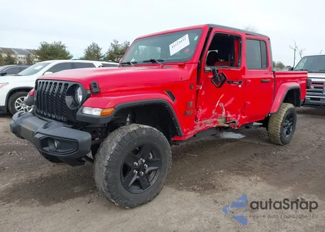 2021 Jeep Gladiator California Edition 4X4 из США, поврежденный, VIN 1C6HJTAG8ML581546